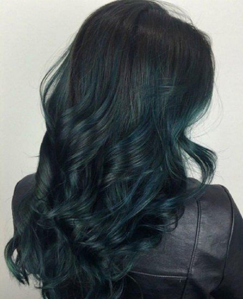 Những màu tóc xanh rêu đẹp ấn tượng phù hợp với mọi gương mặt  Bí quyết  làm đẹp