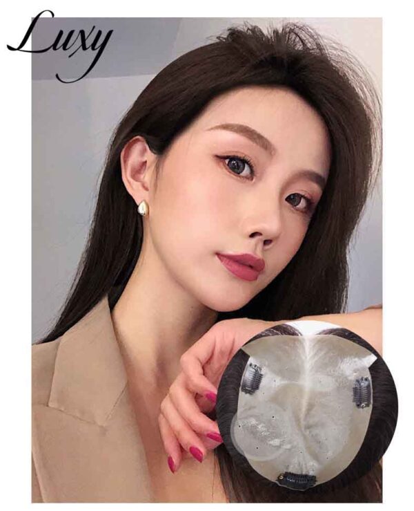 Một số kiểu tóc giả che hói đỉnh đầu nữ được ưa chuộng