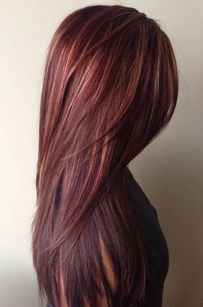 Thuốc nhuộm tóc màu đỏ cam lên màu từ nền đen và nâu  Lazadavn