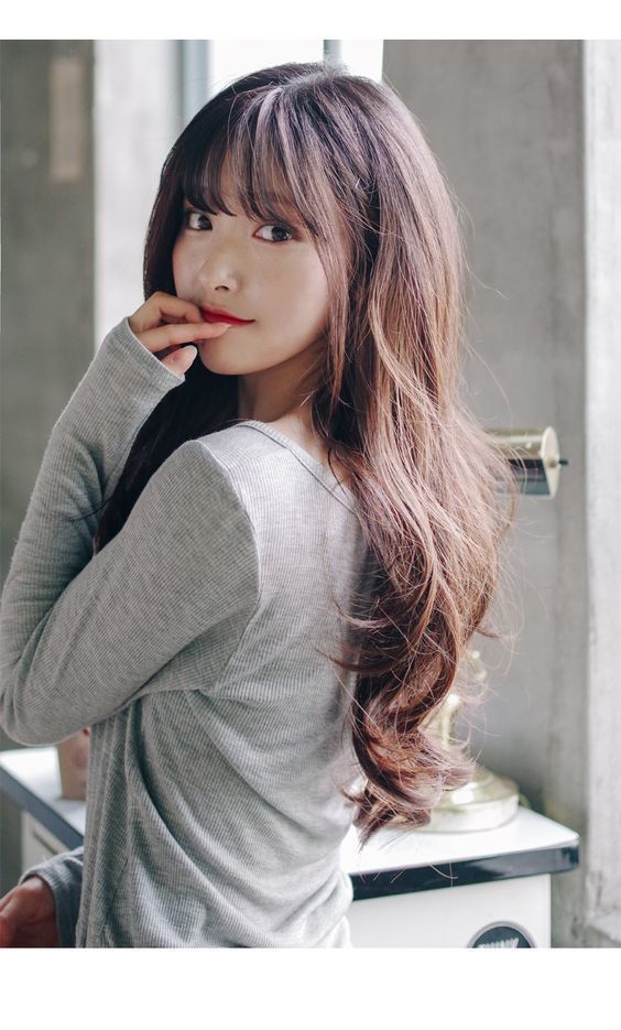 Top 50 kiểu tóc mái thưa Hàn Quốc đẹp nhất năm 2018 - Tóc giả LUXY