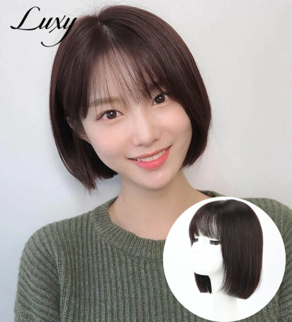 Ưu điểm khi sử dụng tóc giả mái thưa