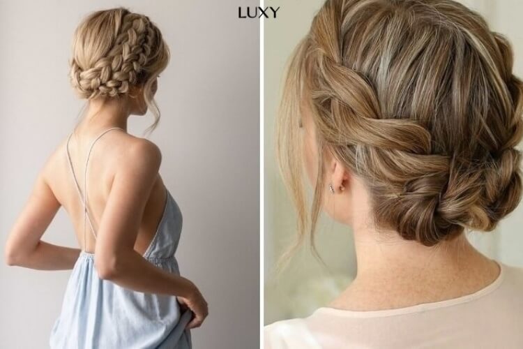 Búi tóc phồng kiểu Pháp