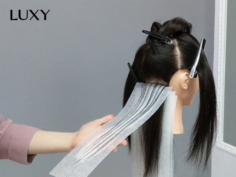 Cách chăm sóc tóc giả siêu da đầu