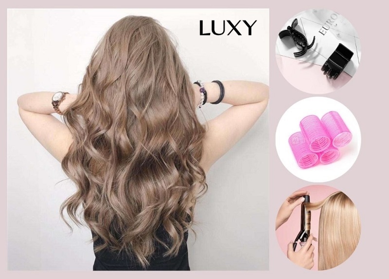 Bí quyết giữ nếp tóc giả lâu khi uốn giả tại nhà