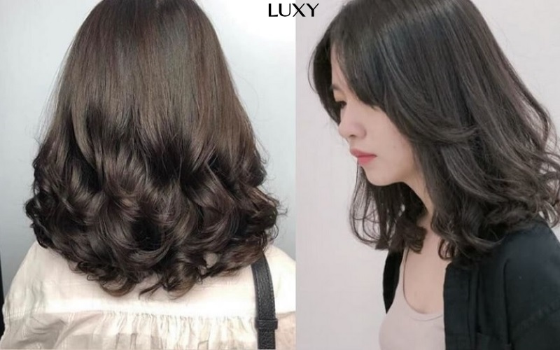 Tóc giả cho mặt vuông