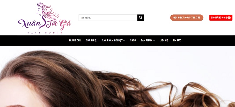 Tóc giả Xuân Tóc Giả - Địa chỉ mua bán tóc giả​ 