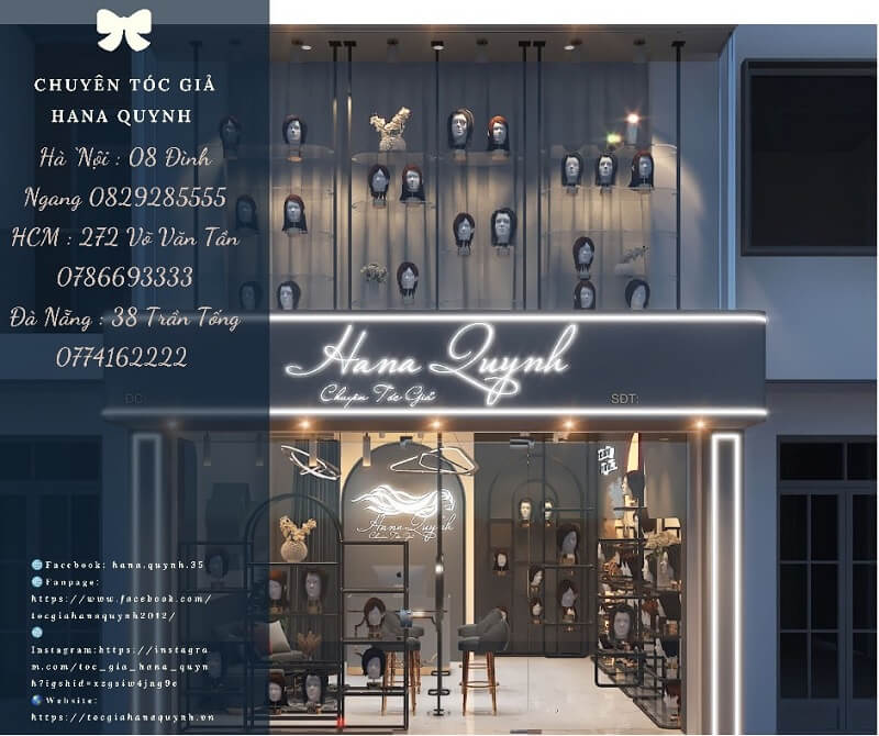 Tóc giả Hana Quỳnh - Địa chỉ mua bán tóc giả​ Hà Nội