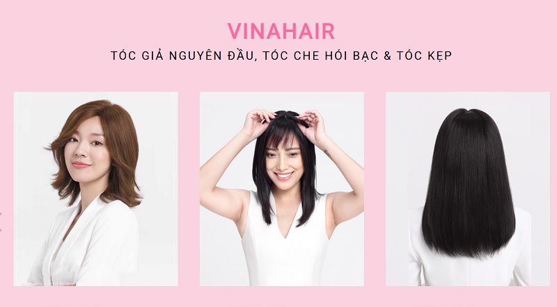 VINAHAIR - Địa chỉ mua bán tóc giả​ Hà Nội