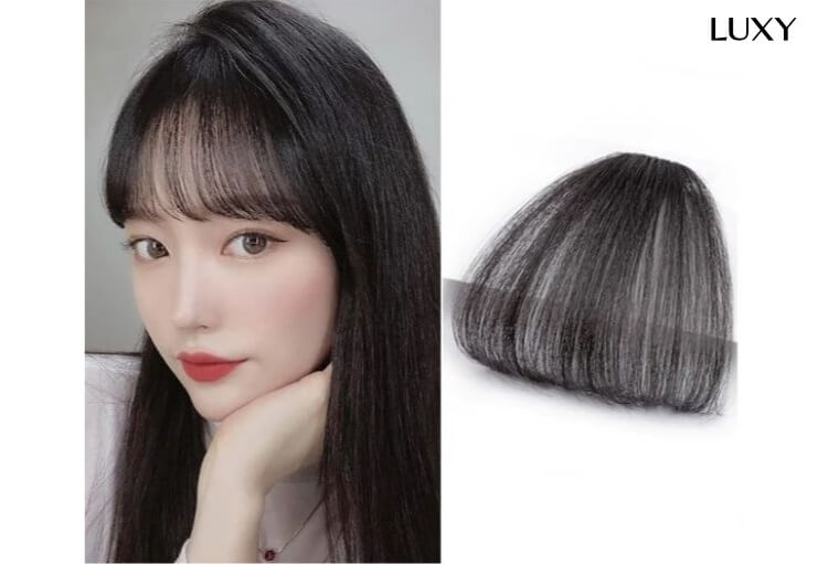 Ưu điểm khi sử dụng tóc mái giả