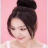 Tóc búi giả bằng tóc thật