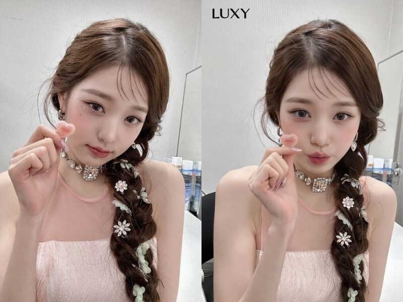 Tóc đi đám cưới tết lệch