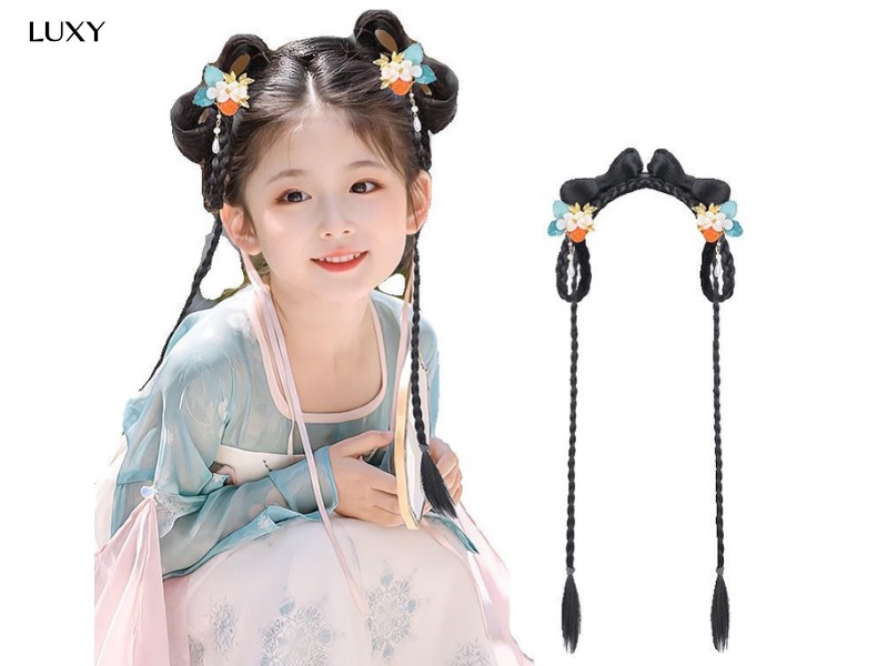 Tóc giả cổ trang trẻ em