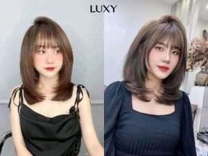 Tóc giả ép cụp ngang vai