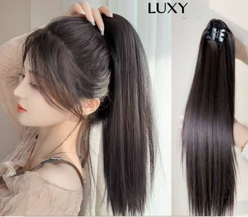 Kinh nghiệm chọn tóc giả kẹp đuôi