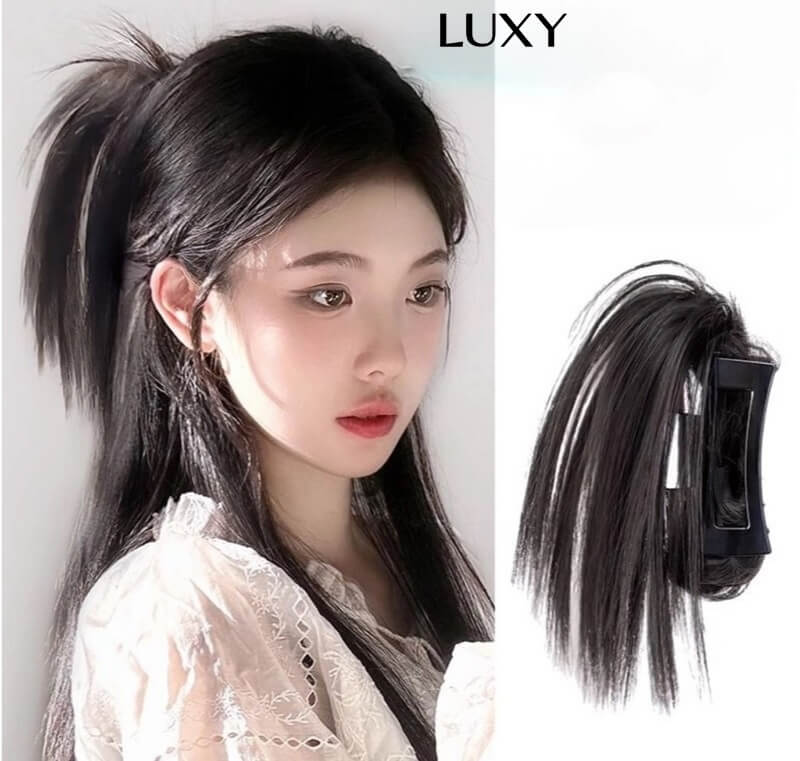 Kinh nghiệm chọn tóc giả kẹp đuôi