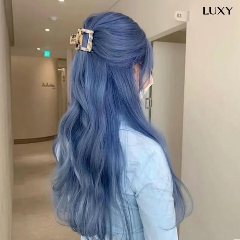 Những lưu ý quan trọng trước khi xuống tiền mua tóc giả màu xanh dương