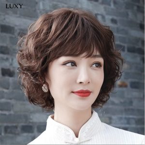 Tóc giả ngắn Trung Quốc