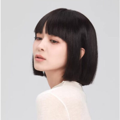 Tóc giả nữ LUXY kiểu bob dài ngang vai mái ngang bằng tóc thật