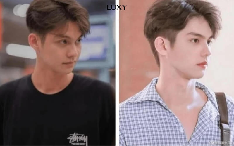 Tóc Side Part 7/3 uốn nhuộm màu trầm